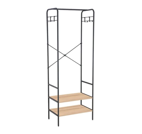 Eteinen itse HANNES 64x40xH180cm, rustiikkinen melamiini