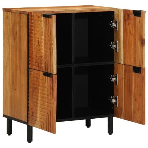 Sideboard 60x33x75 cm Massivt Akaciaträ