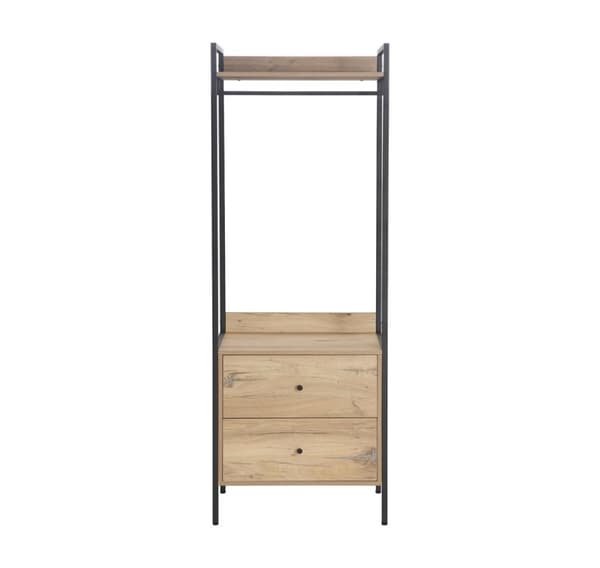 Ganghylle HANNES 64x40xH180cm, rustikk melamin