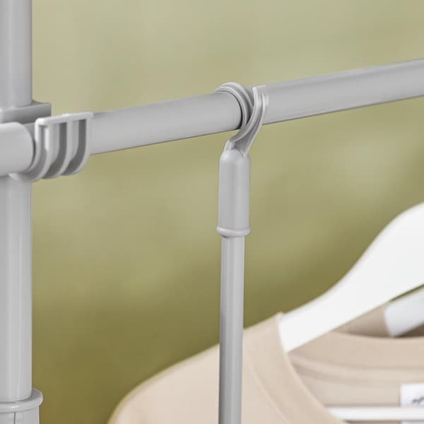 Garderobesystem, FRG109-HG, 75-122x200-270 cm, Grå
