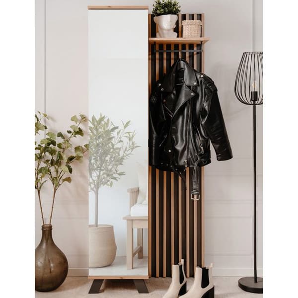 Vestiaire 1 dörr 80x37x189,6 cm ekdekor - MEDAN