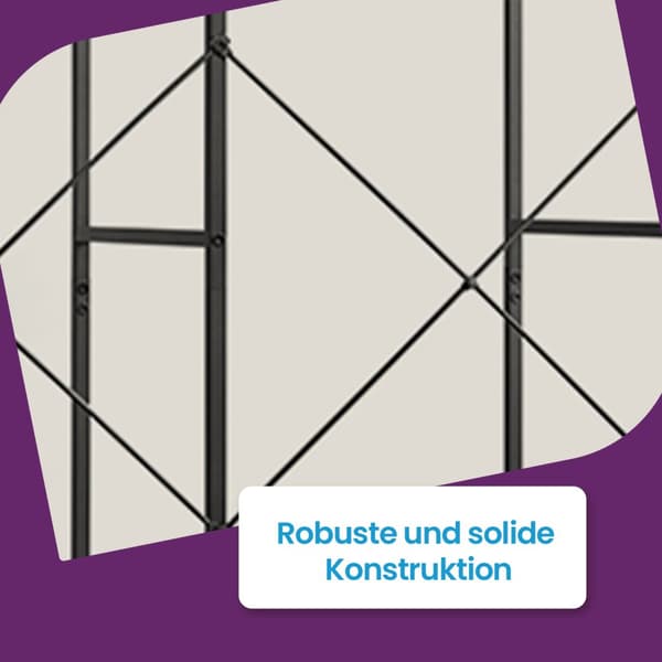 Åbent garderobeskab, SONGMICS, 40x141x180 cm, Brun