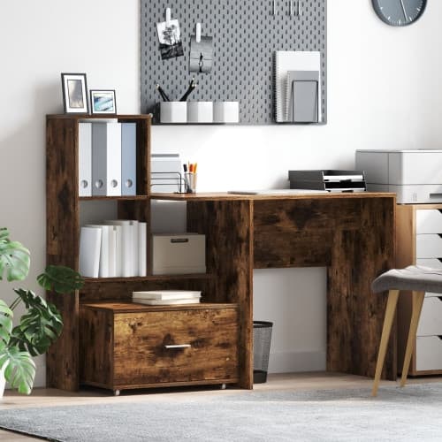 Lådskåp Rökt ek MDF med faner Lådskåp Rektangulär Modern