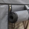 Miniatyrbillede 8 af 10: Rootz Fabric Garderobe Skab - Opbevaringsløsning - Arrangør - Støvbeskyttelse - 125 cm x 43 cm x 162,5 cm