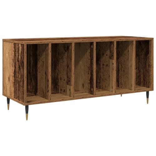 Skåp för vinylskivor artisan ek 100x38x48 cm konstruerat trä