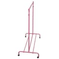Miniatyrbild 3 av 4: Avtagbar klädställning - Home vida mobil garderob - 333248 - Enkel klädställning, rosa