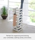 Miniatyrbild 2 av 4: Garderob - Yamazaki entrémöbel - 2362 - White Steel Paraply Stand One Size