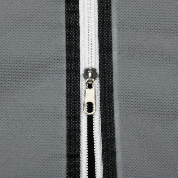 Stof Garderobe, 102x42.5x162.5 cm, Mørkegrå