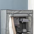 Miniatyrbillede 7 af 9: Tøj Skab, 103x43x162.5 cm, Grå