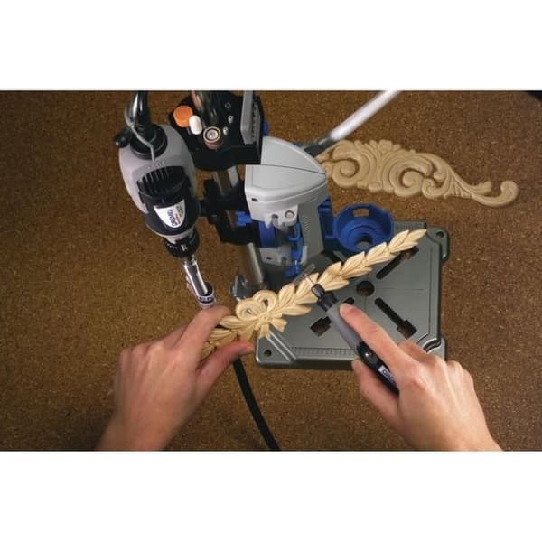 DREMEL 220 vertikal borepressestander - stål - 15 graders trinjustering