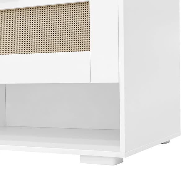 Garderobset med spegel, LED-belysning i 16 färger, skobänk, skoskåp, väggpanel med 5 guldkrokar och överskåp – Komplett hallmöbel