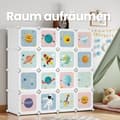 Miniatyrbillede 2 af 6: Garderobe - plast - til børn
