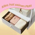 Miniatyrbillede 3 af 6: Smykkearrangør - låsbar - med skuffe
