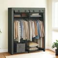 Miniatyrbillede 2 af 5: Garderobe - med frakkeholder - 2 stænger - opbevaringsplads