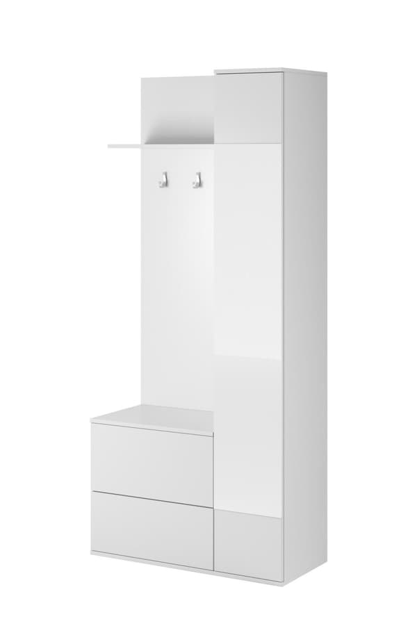 FURNLUX ETEISEN KAAPPI VIHREÄ VALKOINEN 90CM