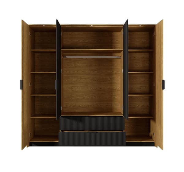 FURNLUX VAATEKAAPPI BALTIC BLACK 224CM