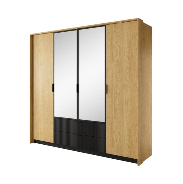FURNLUX VAATEKAAPPI BALTIC BLACK 224CM