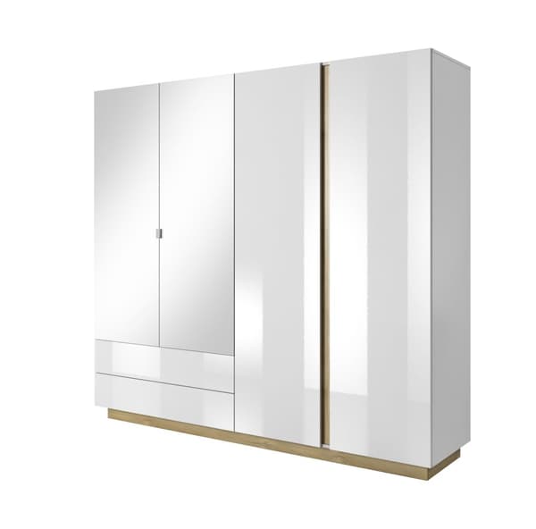 FURNLUX VAATEKAAPPI ARCADE VALKOINEN 220CM