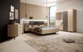 Miniatyrbild 6 av 7: FURNLUX GARDEROB TALLY BEIGE & SVART 220CM