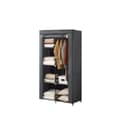 Miniatyrbillede 1 af 5: Rootz Fabric Garderobe - Tøjopbevaring - Rumarrangør - Maksimerer plads - 88 cm x 170 cm x 45 cm