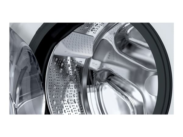 Bosch Serie | 6 WNA144B0SN - Vaskemaskin/tørker - bredde: 59.8 cm - dybde: 63.5 cm - høyde: 84.8 cm - frontileggelse - 70 liter - 10 kg - 1400 rpm