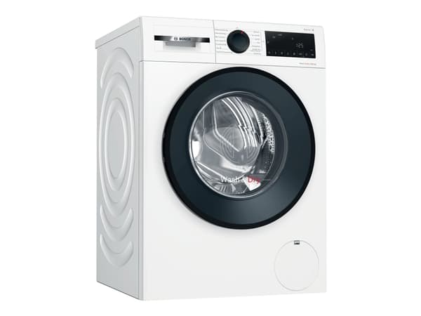 Bosch Serie | 6 WNA144B0SN - Vaskemaskin/tørker - bredde: 59.8 cm - dybde: 63.5 cm - høyde: 84.8 cm - frontileggelse - 70 liter - 10 kg - 1400 rpm