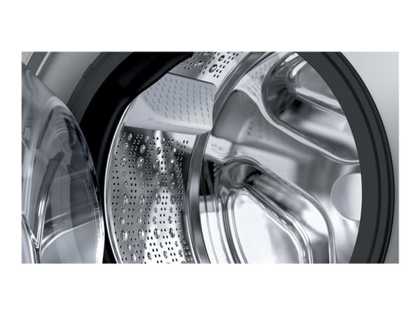 Siemens iQ500 WN54G1X0 - Vaskemaskin/tørker - høyde: 85 cm - frontileggelse - 70 liter - 10 kg - 1400 rpm - sølv