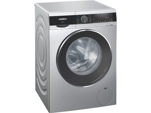 Siemens iQ500 WN54G1X0 - Vaskemaskin/tørker - høyde: 85 cm - frontileggelse - 70 liter - 10 kg - 1400 rpm - sølv