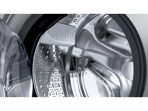 Siemens iQ500 WN54G1X0 - Vaskemaskin/tørker - høyde: 85 cm - frontileggelse - 70 liter - 10 kg - 1400 rpm - sølv