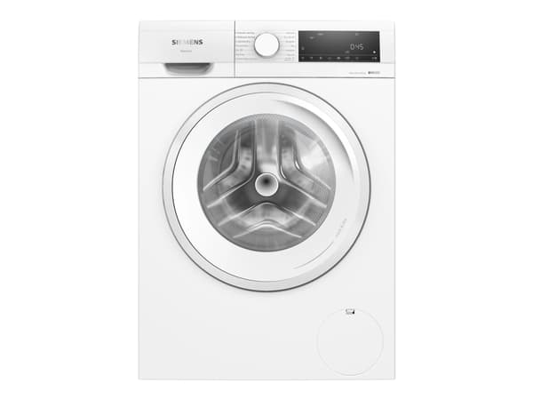 Siemens iQ300 WN34A1V0DN - Vaskemaskin/tørker - Nisje - bredde: 60 cm - høyde: 85 cm - frontileggelse - 60 liter - 9 kg - 1400 rpm - hvit