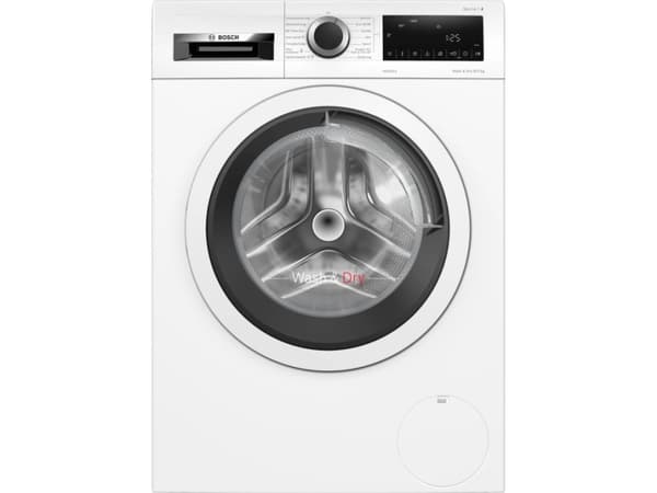 Bosch Serie | 4 WNA134B0SN - Tvättmaskin/torktumlare - bredd: 59.8 cm - djup: 63 cm - höjd: 84.8 cm - frontmatad - 63 liter - 8 kg - 1400 rpm