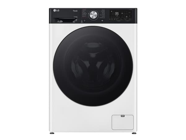 LG Serie R7 F4DR711S2H - Tvättmaskin/torktumlare - Wi-Fi - bredd: 60 cm - djup: 62 cm - höjd: 85 cm - frontmatad - 11 kg - 1400 rpm - vit