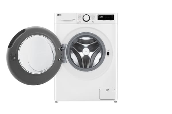 LG Serie R5 F4DR509SBW - Vaskemaskin/tørker - bredde: 60 cm - dybde: 62 cm - høyde: 85 cm - frontileggelse - 9 kg - 1400 rpm - hvit