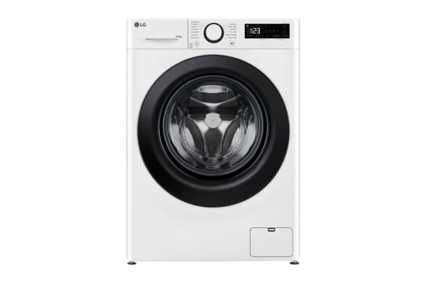 LG Serie R5 F4DR509SBW - Vaskemaskin/tørker - bredde: 60 cm - dybde: 62 cm - høyde: 85 cm - frontileggelse - 9 kg - 1400 rpm - hvit