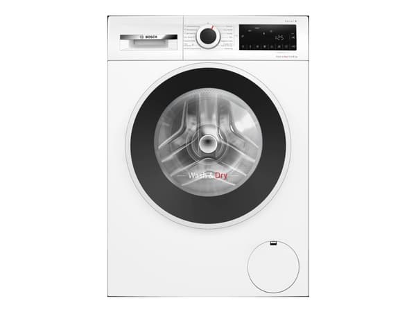 Bosch Serie | 6 WNG2540LSN - Vaskemaskin/tørker - Nisje - bredde: 60 cm - høyde: 85 cm - frontileggelse - 65 liter - 10.5 kg - 1400 rpm - hvit