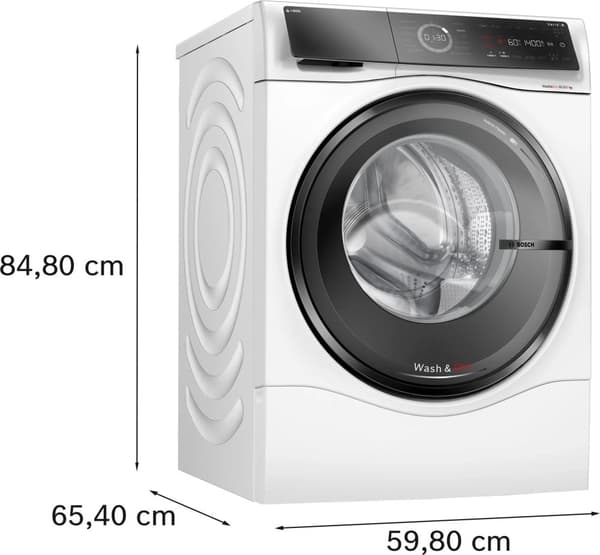 Bosch serie 8 vaskemaskin/tørketrommel