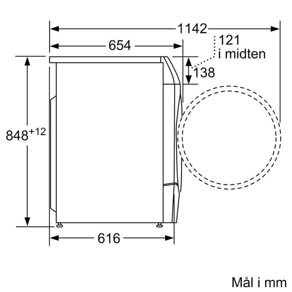 Bosch serie 8 vaskemaskin/tørketrommel
