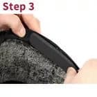 20 st Hatstorlek Reducer Strips EVA Foam Keps Tejp Svettband Hattar Keps DIY Sticker