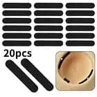 20 st Hatstorlek Reducer Strips EVA Foam Keps Tejp Svettband Hattar Keps DIY Sticker