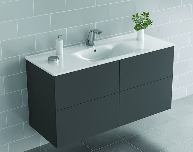 IDO Underskåp Elegant 120 För Möbeltvättställ Fyra Lådor