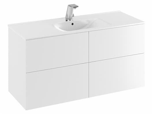 IDO Underskåp Elegant 120 För Möbeltvättställ Fyra Lådor