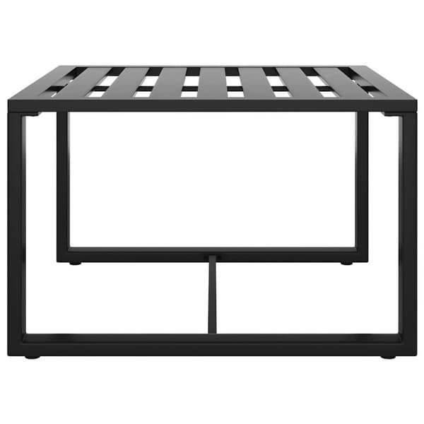 vidaXL sofabord aluminium antracitgrå