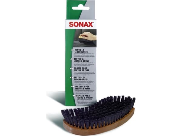 SONAX tekstil- og lærbørste