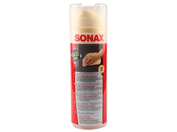 Sonax pesulappu tekonahka laatikossa