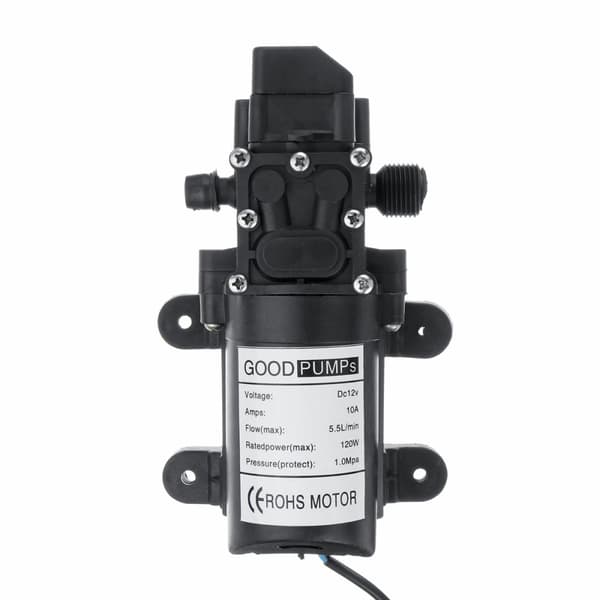 12V 120W Högtrycksbiltvättrengöring Vattentvättpump Spraysats