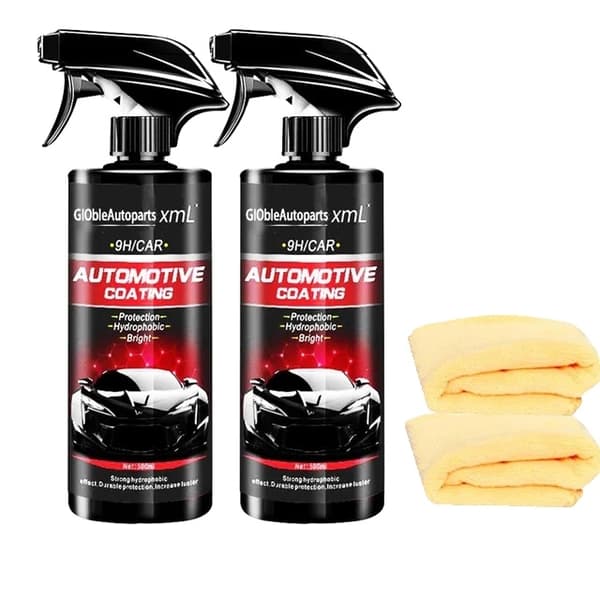 Auton keramiikkapinnoite, Nopea levitys, Vedenpitävä suojaus, 2 kpl 2pcs