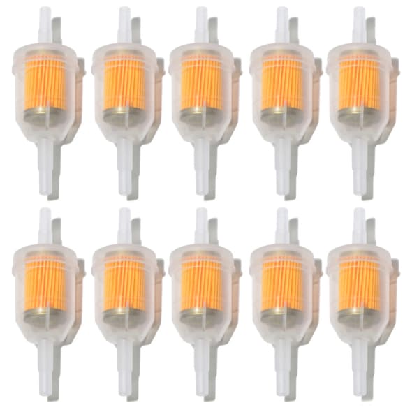 Yleismallinen Polttoainesuodatin 6.5mm/8mm – 10 kpl Pakkaus