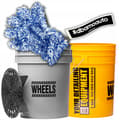 Miniatyrbild 1 av 4: ARBETSMATERIAL HINK DETAILING + SEPARATOR Set med hinkar för att tvätta bilen