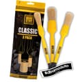 Miniatyrbild 1 av 3: Arbetsmaterial Detaljborste 3-pack Set av borstar Pensel för interiördetaljer