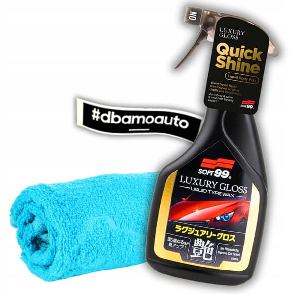 SOFT99 LUXURY GLOSS snabb quick detailer förhöjer färgens djup 500ml